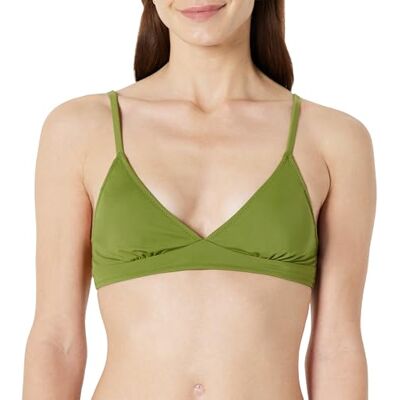Amazon Damen Klassisches Bikini-Oberteil, Leichter Halt, Bademode, Olivgrün, 44 Amazon Damen Klassisches Bikini-Oberteil, Leichter Halt, Bademode, Olivgrün, 44