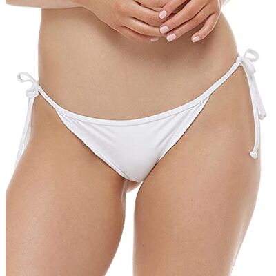 EIDON Damen Tiki Bikinihose mit seitlicher Schnürung Bikini-Unterteile, Boracay, Small EIDON Damen Tiki Bikinihose mit seitlicher Schnürung Bikini-Unterteile, Boracay, Small