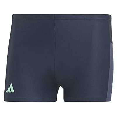 Adidas Herren Boxer Swimwear Block 3S Boxer, Legend Ink/Black/Shadow Navy/Pulse Mint, HT2077, 2 Adidas Herren Boxer Swimwear Block 3S Boxer, Legend Ink/Black/Shadow Navy/Pulse Mint, HT2077, 2