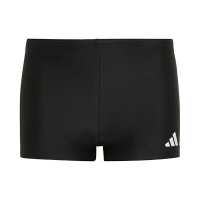 Adidas Jungen 3S Swim Boxer Kids Swimwear, Black/White, 5-6 Years Adidas Jungen 3S Swim Boxer Kids Swimwear, Black/White, 5-6 Years