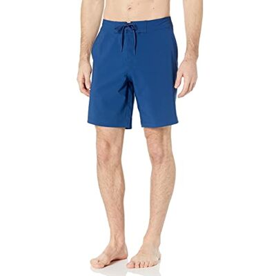 Amazon Herren Board-Badeshorts, Tiefblau, S Amazon Herren Board-Badeshorts, Tiefblau, S