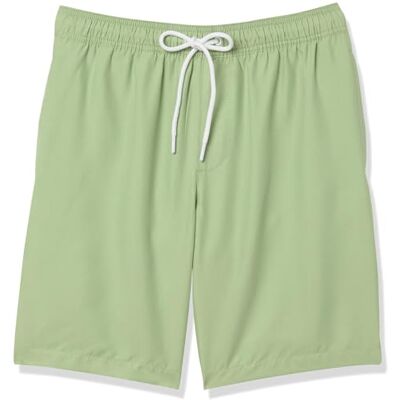 Amazon Herren Badehose, 23 cm, Mit Lockerer Passform und Schnelltrocknend Auslauffarben, Salbeigrün, XXL Amazon Herren Badehose, 23 cm, Mit Lockerer Passform und Schnelltrocknend Auslauffarben, Salbeigrün, XXL