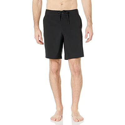Amazon Herren Board-Badeshorts, Verwaschenes Schwarz, XS Amazon Herren Board-Badeshorts, Verwaschenes Schwarz, XS