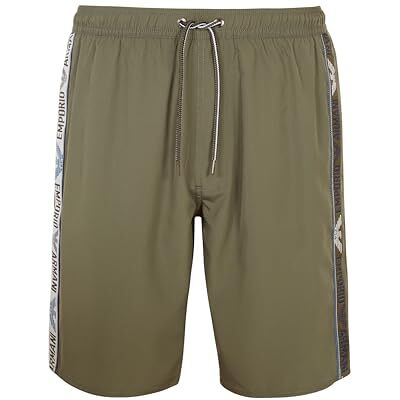 Giorgio Armani Herren Logotape Swim Bermuda Boxer Beachwear Giorgio Armani Herren Logotape Swim Bermuda Boxer Beachwear