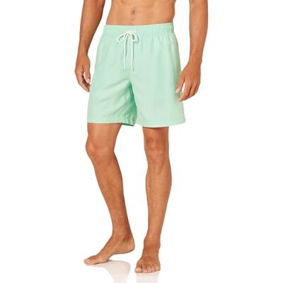 Amazon Herren Badehose, Schnell Trocknend, 18 cm Auslauffarben, Minzgrün, XXL Amazon Herren Badehose, Schnell Trocknend, 18 cm Auslauffarben, Minzgrün, XXL