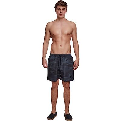 Urban Classics Camo Swim Shorts Männer Badeshort darkcamo Urban Classics Camo Swim Shorts Männer Badeshort darkcamo