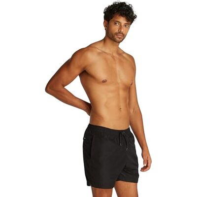 Calvin Herren Badehose Medium Drawstring mit Tunnelzug, Schwarz (Pvh Black), 5XL Calvin Herren Badehose Medium Drawstring mit Tunnelzug, Schwarz (Pvh Black), 5XL