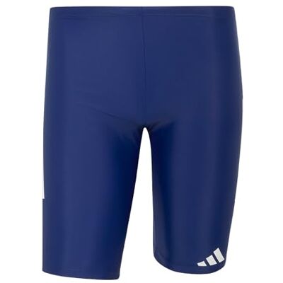 Adidas Herren 3S Swim Jammers Swimwear, Dark Blue/White, 32 Adidas Herren 3S Swim Jammers Swimwear, Dark Blue/White, 32