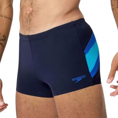 Speedo Hyperboom Aquashort für Herren, Navy Blau, 40 Speedo Hyperboom Aquashort für Herren, Navy Blau, 40