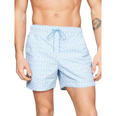 Tommy Hilfiger Herren Badehose Medium Drawstring Print Mittellang Tommy Hilfiger Herren Badehose Medium Drawstring Print Mittellang