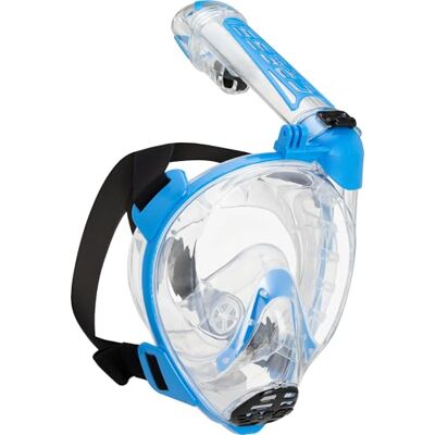 CRESSI Duke Action Schnorchelmaske Erwachsene, Klar/Blau, S/M CRESSI Duke Action Schnorchelmaske Erwachsene, Klar/Blau, S/M