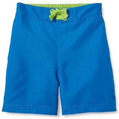 Amazon Jungen Regular-Fit Schnelltrocknende Badehose Badeshorts, Tiefblau, 4 Jahre Amazon Jungen Regular-Fit Schnelltrocknende Badehose Badeshorts, Tiefblau, 4 Jahre