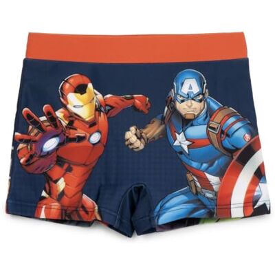 CERDÁ LIFE'S LITTLE MOMENTS Avengers Badehose für Jungen – Marvel-Badeanzug für Jungen, Strand und Pool, schnelltrocknend und chlorbeständig, Badehose mit verstellbarem Kordelzug und Taschen CERDÁ LIFE'S LITTLE MOMENTS Avengers Badehose für Jungen – Marvel-Badeanzug für Jungen, Strand und Pool, schnelltrocknend und chlorbeständig, Badehose mit verstellbarem Kordelzug und Taschen