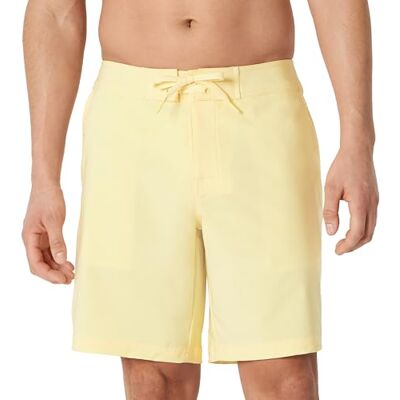 Amazon Herren Board-Badeshorts, Hellgelb, M Amazon Herren Board-Badeshorts, Hellgelb, M