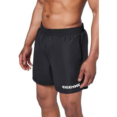 Chiemsee Badehose Herren blau I Regular Fit Badeshorts mit elastischem Bund & Kordel I Schnelltrocknend, mit Mesh-Innenslip & Taschen I Schwimmhose in der Farbe Black, Größe XXL Chiemsee Badehose Herren blau I Regular Fit Badeshorts mit elastischem Bund & Kordel I Schnelltrocknend, mit Mesh-Innenslip & Taschen I Schwimmhose in der Farbe Black, Größe XXL