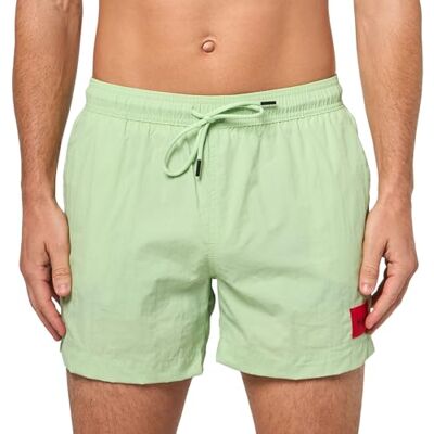 HUGO Herren Dominica Patch Logo Quick Dry Swim Trunks Badehose (1er Pack) HUGO Herren Dominica Patch Logo Quick Dry Swim Trunks Badehose (1er Pack)