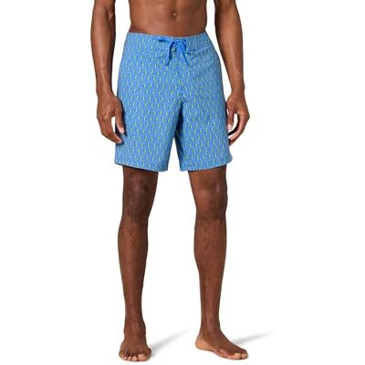 Amazon Herren Board-Badeshorts, Blau Eidechsen, XXL Amazon Herren Board-Badeshorts, Blau Eidechsen, XXL