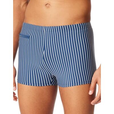 Schiesser Herren Herren Badehose mit Bein Badeshorts mit Reißverschlusstasche Enganliegend Single Jersey Aqua Badehose (1er Pack) Schiesser Herren Herren Badehose mit Bein Badeshorts mit Reißverschlusstasche Enganliegend Single Jersey Aqua Badehose (1er Pack)