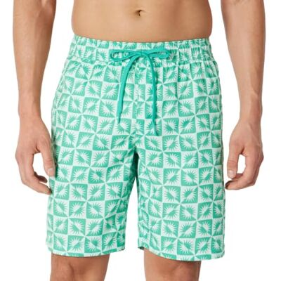 Amazon Herren Badeshorts Lang Badehose 23cm mit Netzfutter Taschen und Kordelzugverschluss Amazon Herren Badeshorts Lang Badehose 23cm mit Netzfutter Taschen und Kordelzugverschluss