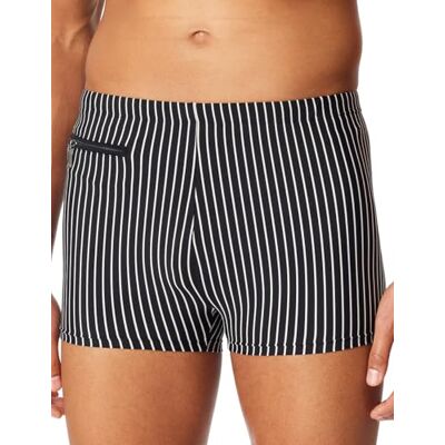 Schiesser Herren Herren Badehose mit Bein Badeshorts mit Reißverschlusstasche Enganliegend Single Jersey Aqua Badehose (1er Pack) Schiesser Herren Herren Badehose mit Bein Badeshorts mit Reißverschlusstasche Enganliegend Single Jersey Aqua Badehose (1er Pack)