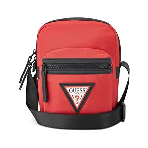 Guess Uni Originals Kameratasche Designer, Bauchtasche, Reisetasche, Crossbody, Rot/Ausflug, einfarbig (Getaway Solids) Guess Uni Originals Kameratasche Designer, Bauchtasche, Reisetasche, Crossbody, Rot/Ausflug, einfarbig (Getaway Solids)