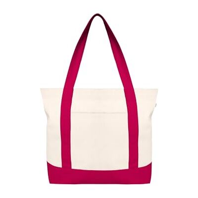 ECO Große Canvas Tote Bag Für Frauen Mit Reißverschluss & Innentasche, 100% Bio-baumwolle Reisenthel Shopper ECO Große Canvas Tote Bag Für Frauen Mit Reißverschluss & Innentasche, 100% Bio-baumwolle Reisenthel Shopper