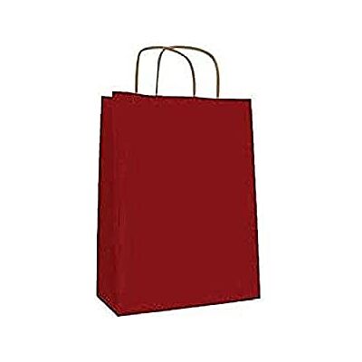 APLI agipa 101647 Papiertragetasche aus Kraftpapier mittel, rot APLI agipa 101647 Papiertragetasche aus Kraftpapier mittel, rot