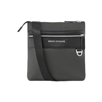 Armani Exchange Las Vegas, Metal Logo, Zipped Pocket Messenger Bag Armani Exchange Las Vegas, Metal Logo, Zipped Pocket Messenger Bag