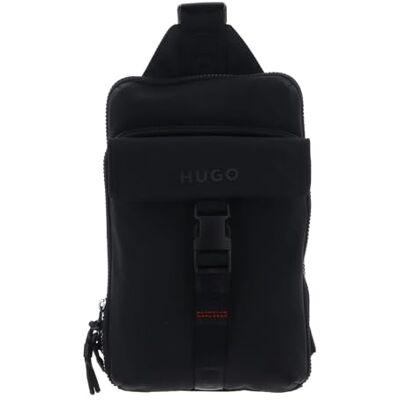 HUGO Sling Bag Umhängetasche Marsel Monostrap Black schwarz HUGO Sling Bag Umhängetasche Marsel Monostrap Black schwarz