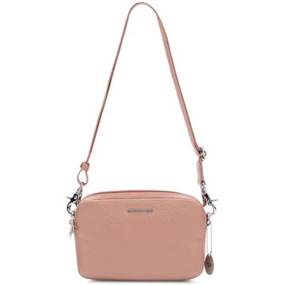 Mandarina Duck Mellow Leder-Kameratasche, Damen, Winter Rose Mandarina Duck Mellow Leder-Kameratasche, Damen, Winter Rose