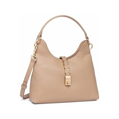Replay Damen Schultertasche aus Kunstleder, Beige (Sand 049), Onesize Replay Damen Schultertasche aus Kunstleder, Beige (Sand 049), Onesize