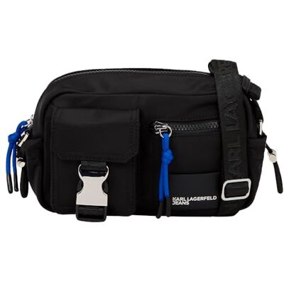 KARL LAGERFELD JEANS Damen Utility Nylon Camera Bag Black One size KARL LAGERFELD JEANS Damen Utility Nylon Camera Bag Black One size