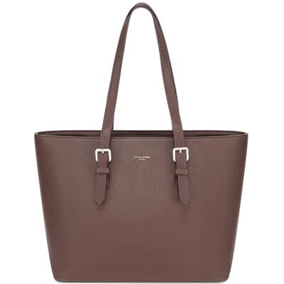 David Jones Damen Shopper Handtasche Große Schultertasche Tote Bag PU Leder Tasche Büro Schule Uni Einkauf Shopping Reise Alltag Tragetasche Frau Arbeitstasche A4 Laptop Elegant David Jones Damen Shopper Handtasche Große Schultertasche Tote Bag PU Leder Tasche Büro Schule Uni Einkauf Shopping Reise Alltag Tragetasche Frau Arbeitstasche A4 Laptop Elegant
