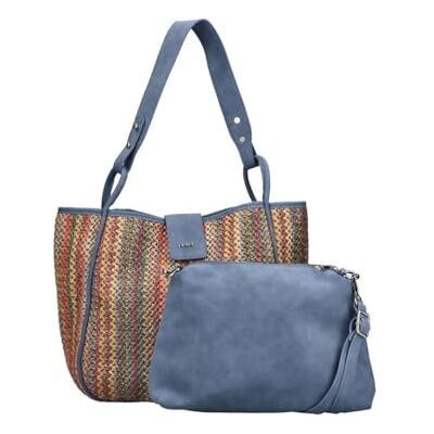 Rieker Damen Shopper Boho mit kleiner Umhängetasche Set H1307 Rieker Damen Shopper Boho mit kleiner Umhängetasche Set H1307