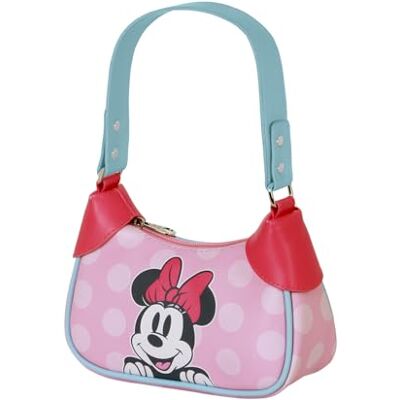Disney Minnie Maus Ribbon-Fancy Casual Schultertasche, Rosa, 21,5 x 14,5 cm Disney Minnie Maus Ribbon-Fancy Casual Schultertasche, Rosa, 21,5 x 14,5 cm