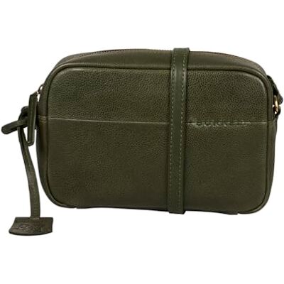 Burkely Damen Natural Norah Camera Bag Crossbody, grün Burkely Damen Natural Norah Camera Bag Crossbody, grün