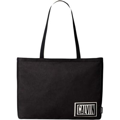 Calvin Herren Ssnl Graphic Tote LV04D3629G Tote, Schwarz (Schwarz), Einheitsgröße Calvin Herren Ssnl Graphic Tote LV04D3629G Tote, Schwarz (Schwarz), Einheitsgröße