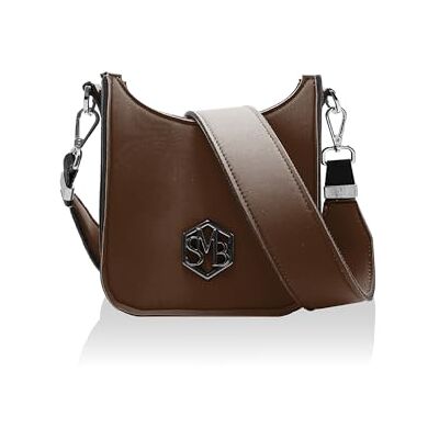 Save My Bag Damen Sophia Mini Tasche, Einheitsgröße, coffee, TALLA UNICA Save My Bag Damen Sophia Mini Tasche, Einheitsgröße, coffee, TALLA UNICA