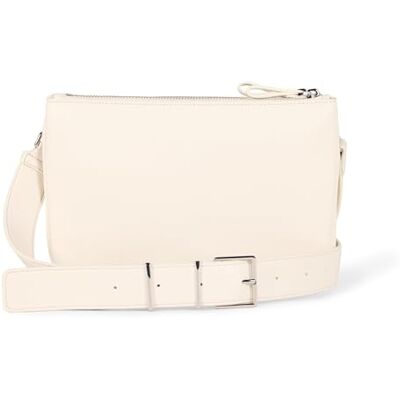 Amazon Damen Minimal Crossbody Bag, Ecru, Einheitsgröße Amazon Damen Minimal Crossbody Bag, Ecru, Einheitsgröße