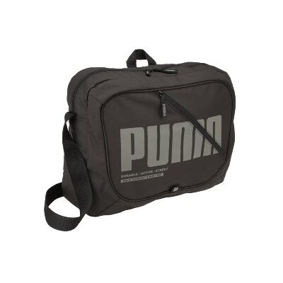 Puma Umhängetasche Deck, Black-Steel Grey, 44x33x10 cm, 13 Liter, 068189 01 Puma Umhängetasche Deck, Black-Steel Grey, 44x33x10 cm, 13 Liter, 068189 01