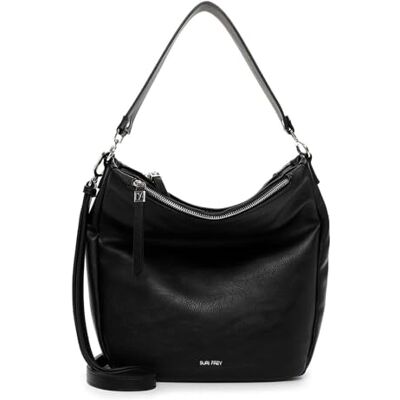 SURI FREY Schultertasche Umhängetasche Abbey Shoulder Bag Black schwarz SURI FREY Schultertasche Umhängetasche Abbey Shoulder Bag Black schwarz