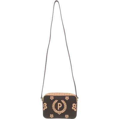Pollini HERITAGE MAXI LOGO CROSSBODY BAG Pollini HERITAGE MAXI LOGO CROSSBODY BAG