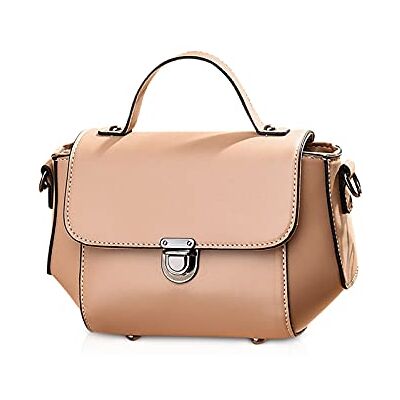 NICOLE & DORIS Umhängetasche Damen Kleine Handtaschen Designer Schultertasche Frauen Tasche Neue Crossbody Bag PU Leder Top Griff Tasche mit Schloss NICOLE & DORIS Umhängetasche Damen Kleine Handtaschen Designer Schultertasche Frauen Tasche Neue Crossbody Bag PU Leder Top Griff Tasche mit Schloss
