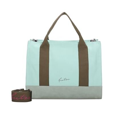 Fritzi aus Preussen Fritzi Canvas Tote Bag Canvas Lime Damen Shopper Handtasche Umhängetasche Strandtasche Freizeit Reise Festival City mit abnehmbarem Schultergurt 29,5 x 40 x 14 cm, Mint Salbei Fritzi aus Preussen Fritzi Canvas Tote Bag Canvas Lime Damen Shopper Handtasche Umhängetasche Strandtasche Freizeit Reise Festival City mit abnehmbarem Schultergurt 29,5 x 40 x 14 cm, Mint Salbei