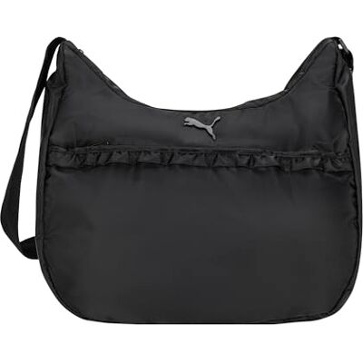 Puma Eris Crossbody, schlanke Alltagstasche mit verstellbarem Riemen und Reißverschlusstaschen Puma Eris Crossbody, schlanke Alltagstasche mit verstellbarem Riemen und Reißverschlusstaschen
