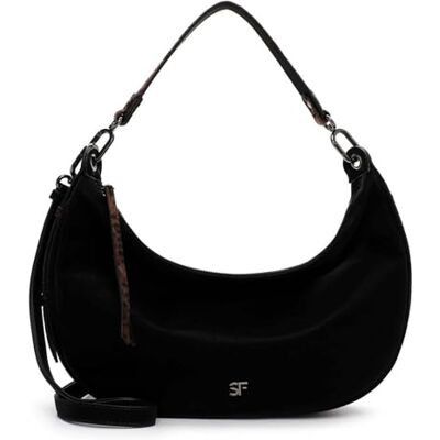 SURI FREY Umhängetasche Schultertasche SFY Sammy SC Crossbody Bag Black schwarz SURI FREY Umhängetasche Schultertasche SFY Sammy SC Crossbody Bag Black schwarz