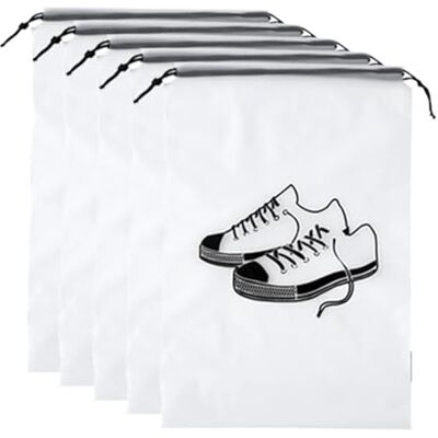 UBOHUZ 20 stücke Transparente Schuhe Aufbewahrungstasche Tragbare Reiseverpackung Kordelzug Beutel Wasserdicht Staubdicht Taschen Home Organizer für Reisen(29x43cm) UBOHUZ 20 stücke Transparente Schuhe Aufbewahrungstasche Tragbare Reiseverpackung Kordelzug Beutel Wasserdicht Staubdicht Taschen Home Organizer für Reisen(29x43cm)