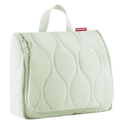reisenthel toiletbag XL Puffer iced Matcha praktischer Kulturbeutel mit Haken, wasserabweisendes Material reisenthel toiletbag XL Puffer iced Matcha praktischer Kulturbeutel mit Haken, wasserabweisendes Material
