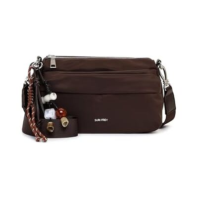 SURI FREY Umhängetasche Handtasche Sandey Crossover Bag Brown dunkelbraun SURI FREY Umhängetasche Handtasche Sandey Crossover Bag Brown dunkelbraun