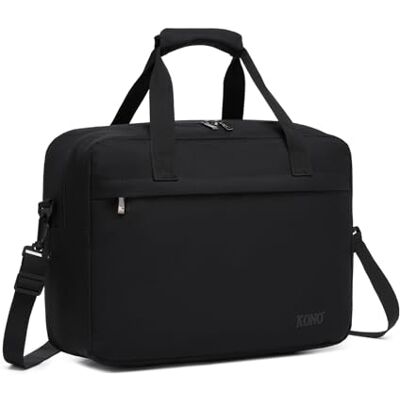 KONO Reisetasche Weekender Tasche Ryanair Handgepäck Unisex Henkeltasche für Flugzeug, Reise, Sport & Wochenende KONO Reisetasche Weekender Tasche Ryanair Handgepäck Unisex Henkeltasche für Flugzeug, Reise, Sport & Wochenende